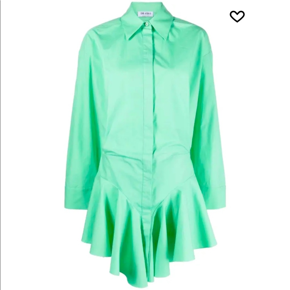 The ATTICO ruffled mini dress